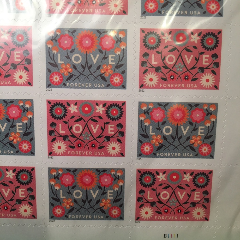 2022 Wedding Love Stamps